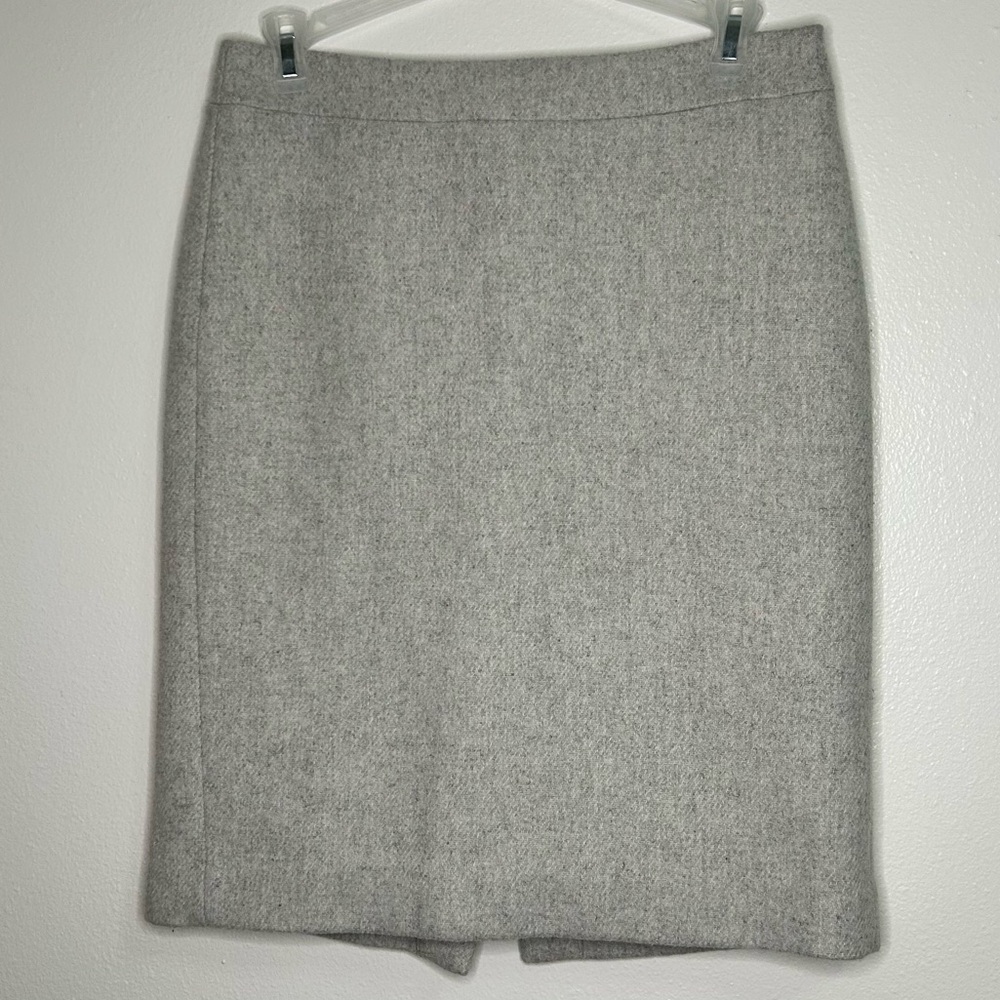 Jcrew Wool blend pencil skirt